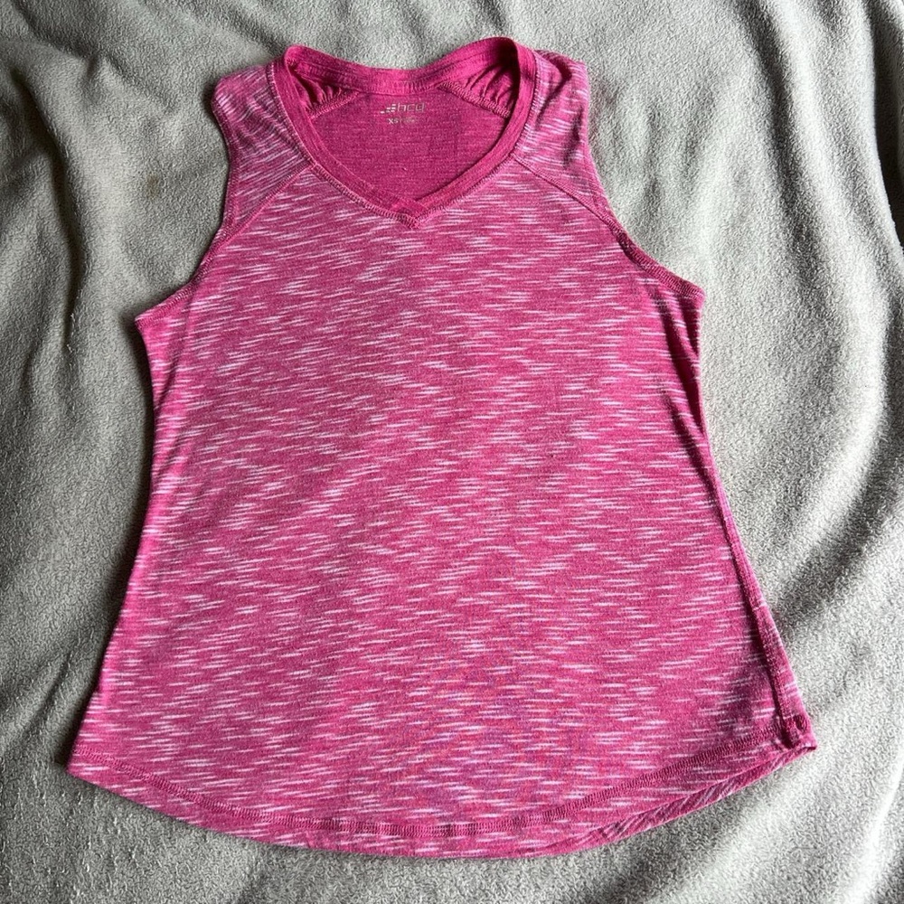 Pink BCG athletic tank top